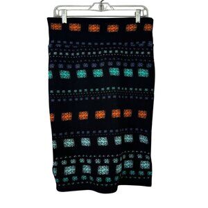 LuLaRoe Cassie Womens Geometric Patterned Skirt Size M